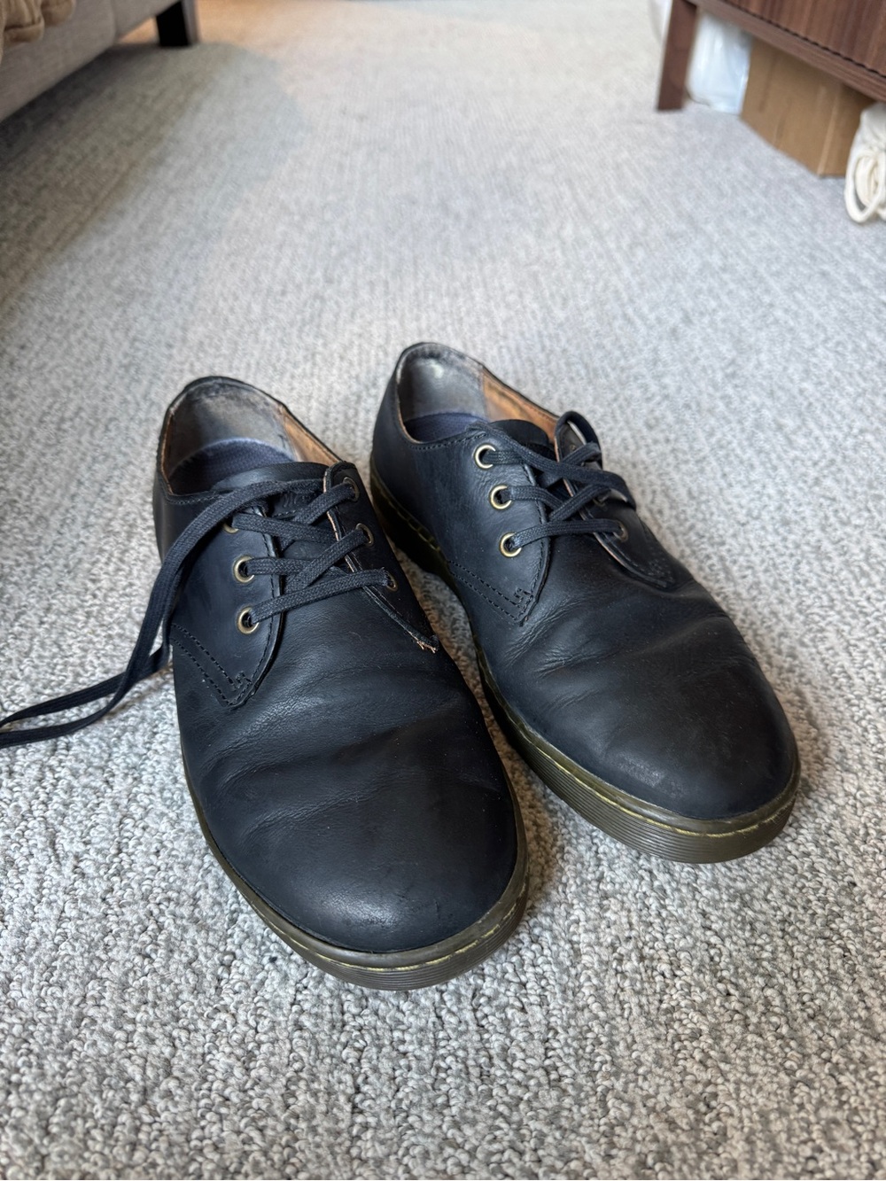 Men's Dr. Martens Lace-Up Black Shoes